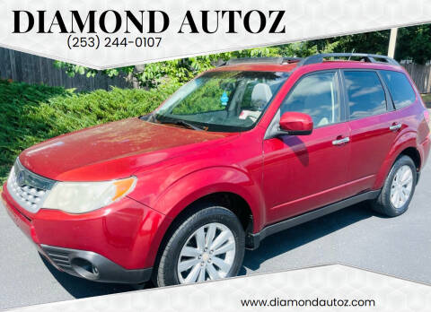 2012 Subaru Forester for sale at Diamond Autoz in Puyallup WA