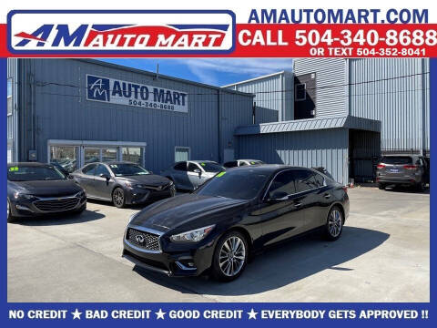 2018 Infiniti Q50 for sale at AM Auto Mart Marrero LLC in Marrero LA