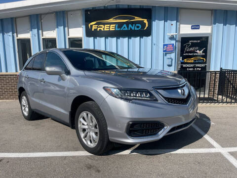 2018 Acura RDX for sale at Freeland LLC in Waukesha WI