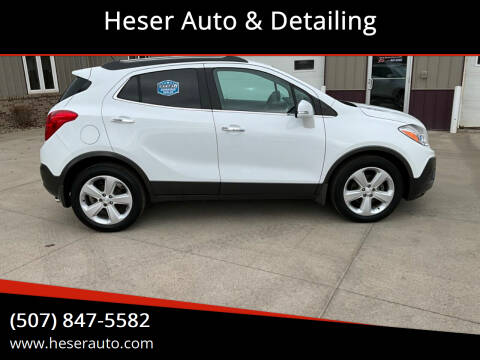 2016 Buick Encore for sale at Heser Auto & Detailing in Jackson MN