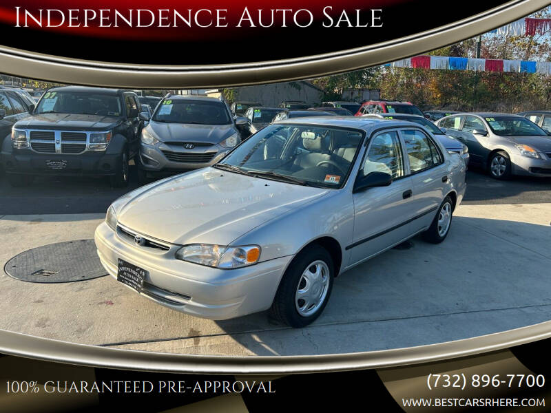 2000 Toyota Corolla for sale at Independence Auto Sale in Bordentown NJ