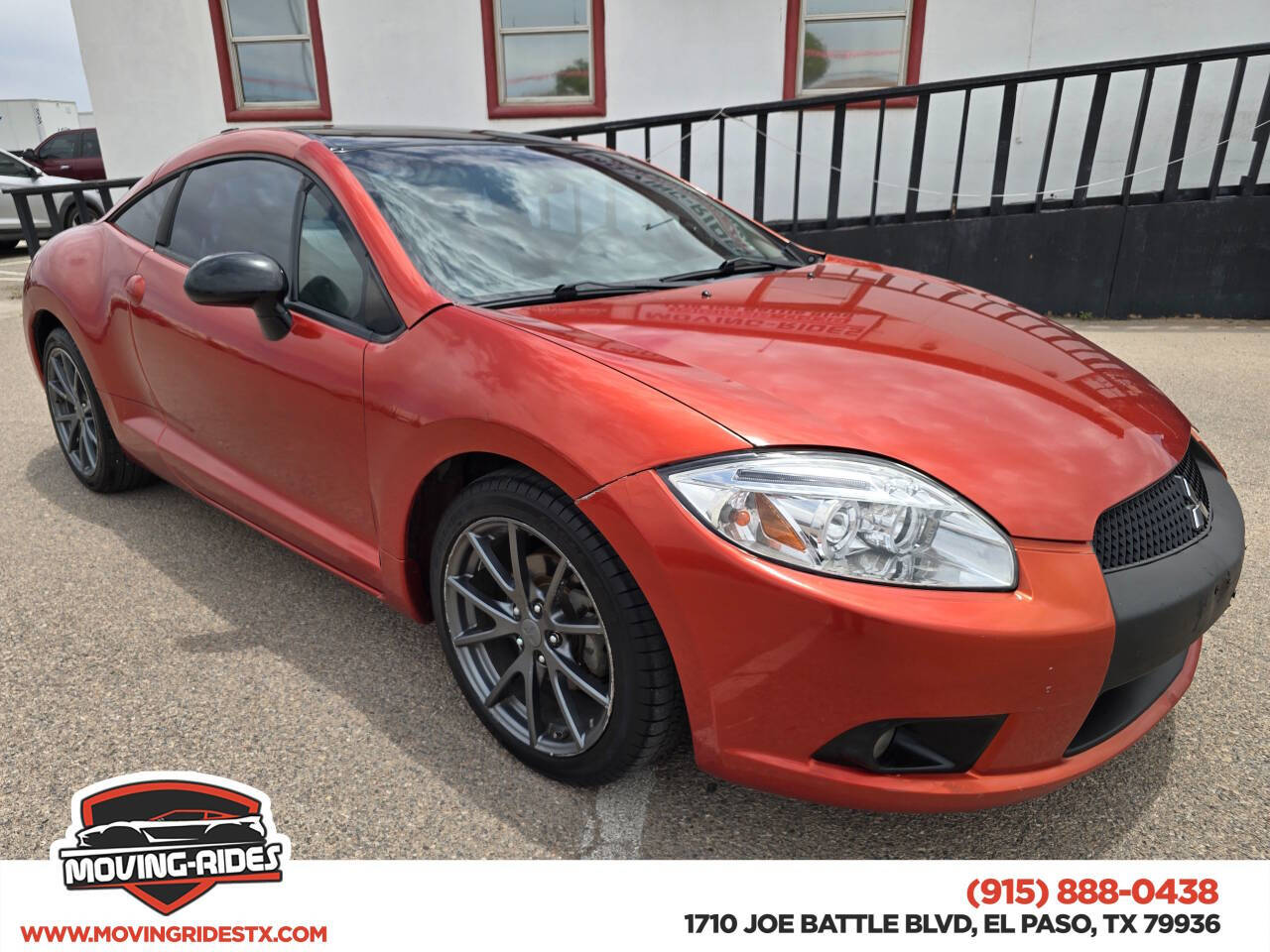 Orange 2012 Mitsubishi Eclipse GS Sport GS Sport 2dr Hatchback 1
