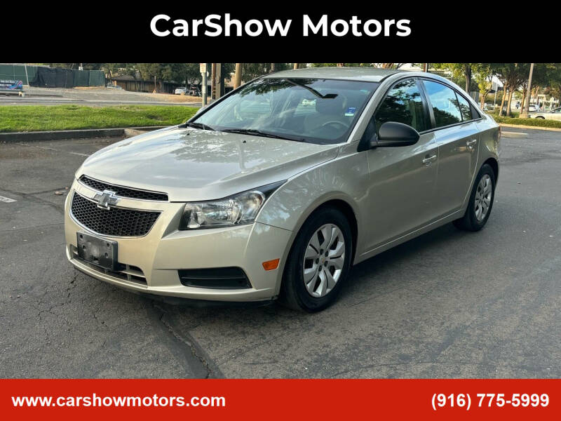 2014 Chevrolet Cruze for sale at CarShow Motors in Sacramento CA