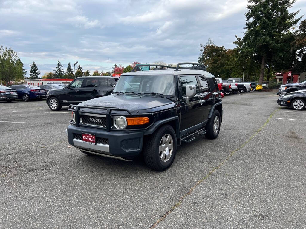 2007 Toyota FJ Cruiser for sale at PLATINUM AUTO SALES INC in Lacey, WA