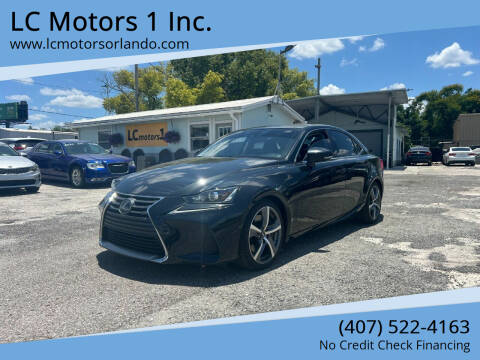 2018 Lexus IS 300 for sale at LC Motors 1 Inc. in Orlando FL