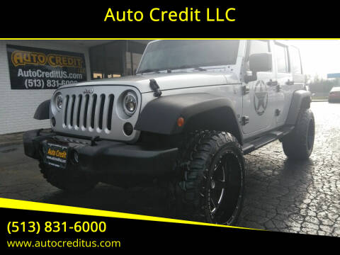 2010 Jeep Wrangler Unlimited for sale at Auto Credit LLC in Milford OH