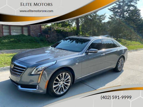 2018 Cadillac CT6 for sale at Elite Motors in Bellevue NE