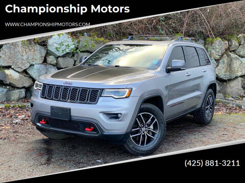 2017 Jeep Grand Cherokee for sale at Championship Motors in Redmond WA