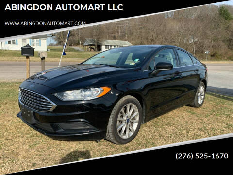2017 Ford Fusion for sale at ABINGDON AUTOMART LLC in Abingdon VA
