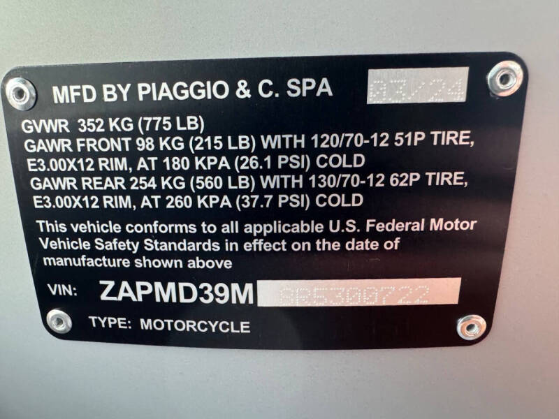 2024 Vespa GTS Supertech 300