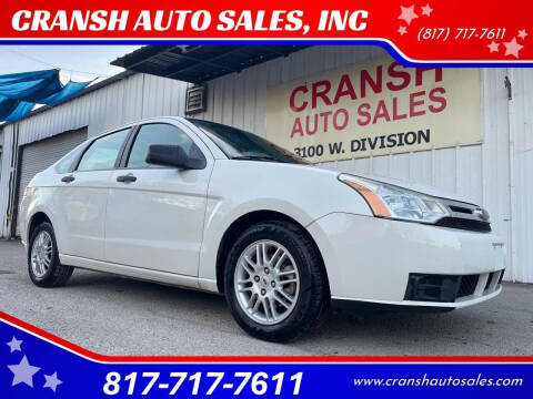 2010 Ford Focus for sale at CRANSH AUTO SALES, INC in Arlington TX