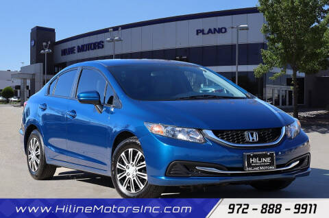 2015 Honda Civic for sale at HILINE MOTORS in Plano TX