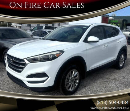 2018 Hyundai Tucson for sale at On Fire Car Sales in Tampa FL