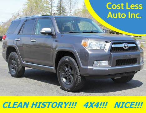 2010 Toyota 4Runner for sale at Cost Less Auto Inc. in Rocklin CA