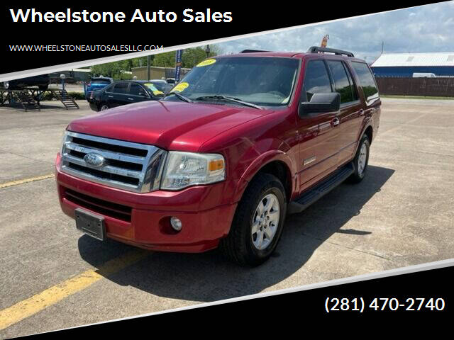 2008 Ford Expedition for sale at Wheelstone Auto Sales in La Porte TX