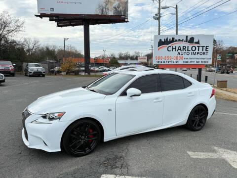 2016 Lexus IS 300 for sale at Charlotte Auto Import in Charlotte NC