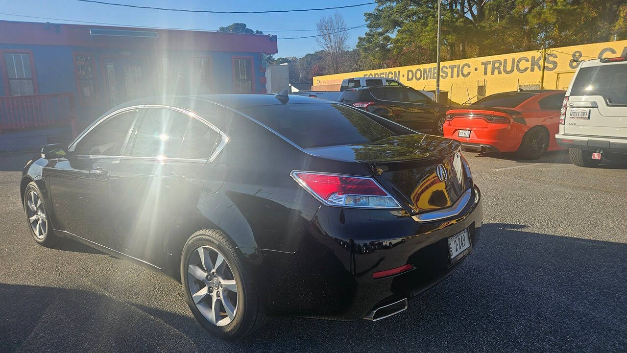 2013 Acura TL for sale at Luxury Auto Sales, Inc in Norfolk, VA