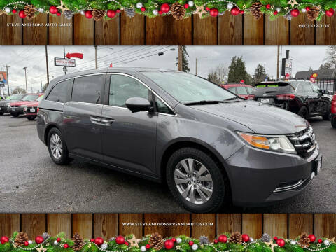 2015 Honda Odyssey for sale at steve and sons auto sales - Steve & Sons Auto Sales 4 in Portland OR