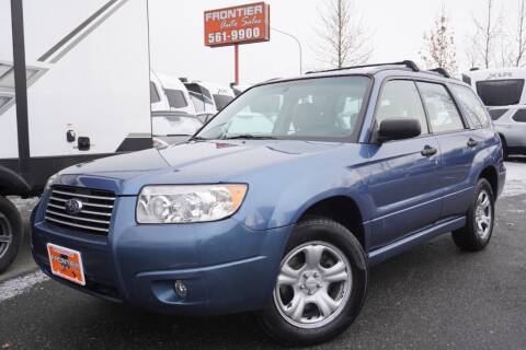 2007 Subaru Forester for sale at Frontier Auto & RV Sales in Anchorage AK