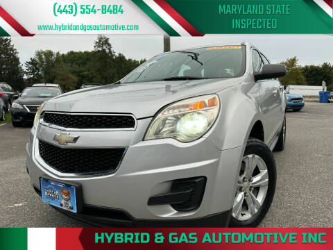 2011 Chevrolet Equinox for sale at Hybrid & Gas Automotive Inc in Aberdeen MD