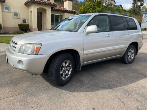 2005 Toyota Highlander for sale at CALIFORNIA AUTO GROUP in San Diego CA