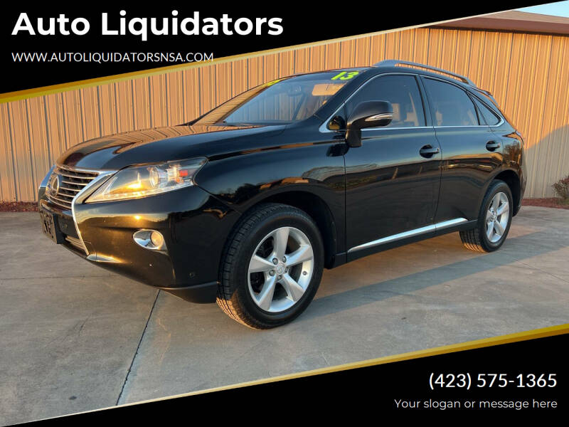 2013 Lexus RX 350 for sale at Auto Liquidators in Bluff City TN