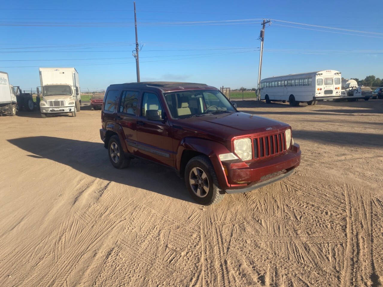 2008 Jeep Liberty for sale at GLOBAL VEHICLE EXCHANGE LLC in Somerton, AZ