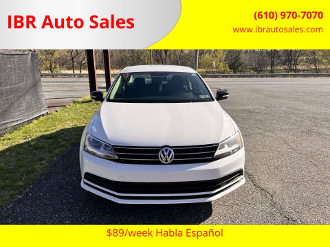 2016 Volkswagen Jetta for sale at IBR Auto Sales in Pottstown PA
