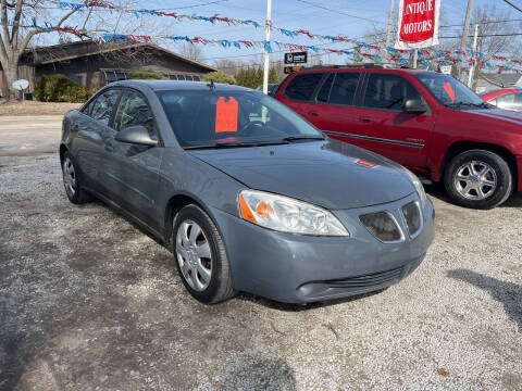 2009 Pontiac G6 for sale at Antique Motors in Plymouth IN