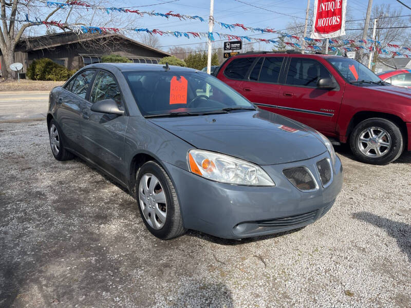 2009 Pontiac G6 for sale at Antique Motors in Plymouth IN