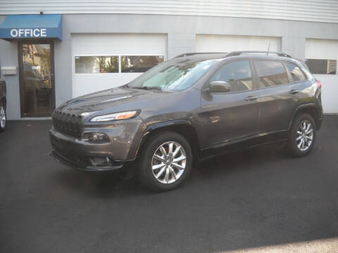 2018 Jeep Cherokee for sale at Best Wheels Imports in Johnston RI