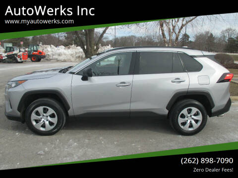 2020 Toyota RAV4 for sale at AutoWerks Inc in Sturtevant WI