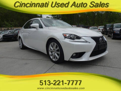 2015 Lexus IS 250 for sale at Cincinnati Used Auto Sales in Cincinnati OH