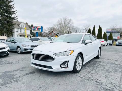 2019 Ford Fusion Hybrid for sale at 1NCE DRIVEN in Easton PA