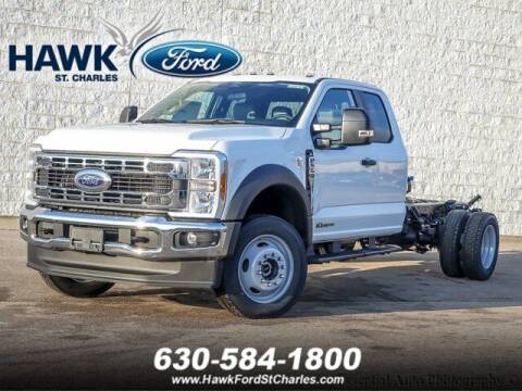 2024 Ford F-550 Super Duty for sale at Hawk Ford of St. Charles in Saint Charles IL