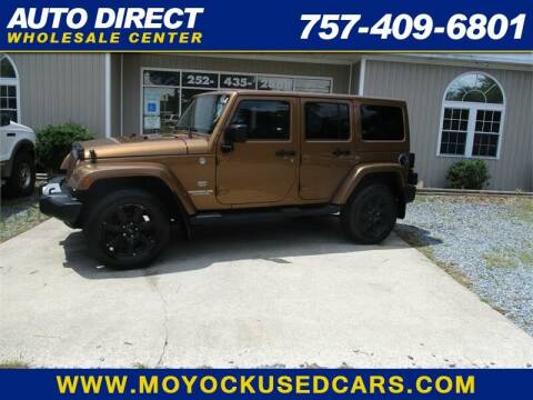 2011 Jeep Wrangler Unlimited for sale at Auto Direct Wholesale Center in Moyock NC