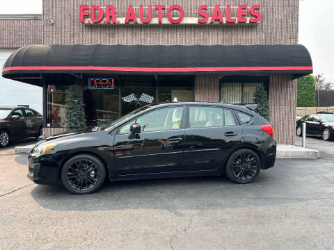 2013 Subaru Impreza for sale at F.D.R. Auto Sales in Springfield MA