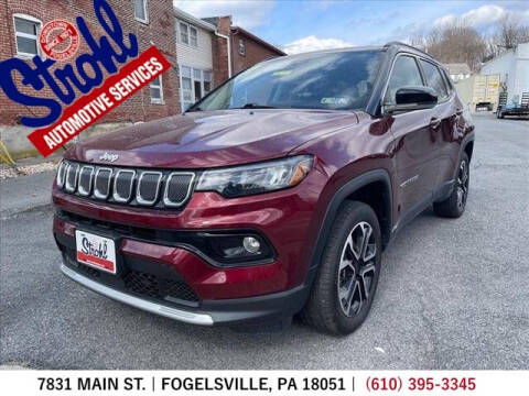 2022 Jeep Compass for sale at Strohl Automotive Services in Fogelsville PA