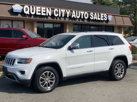 2015 Jeep Grand Cherokee for sale at Queen City Auto Sales in Charlotte NC