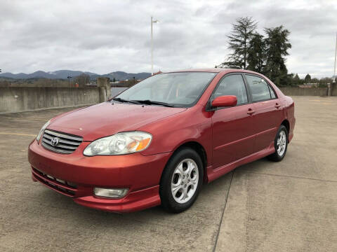 2003 Toyota Corolla for sale at Rave Auto Sales in Corvallis OR