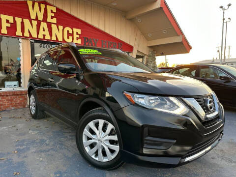 2017 Nissan Rogue for sale at Caspian Auto Sales in Oklahoma City OK