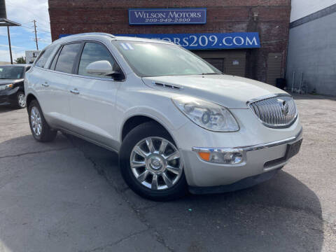 2011 Buick Enclave for sale at WILSON MOTORS in Stockton CA