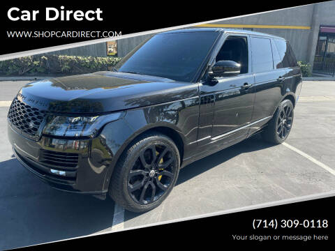 2013 Land Rover Range Rover for sale at Car Direct in Orange CA