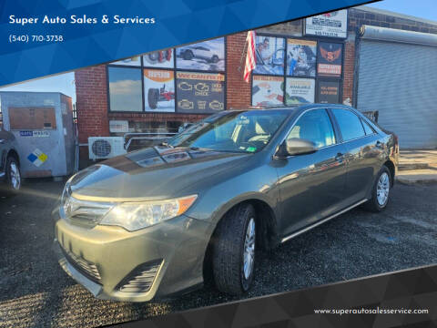 2014 Toyota Camry for sale at Super Auto Sales & Services in Fredericksburg VA