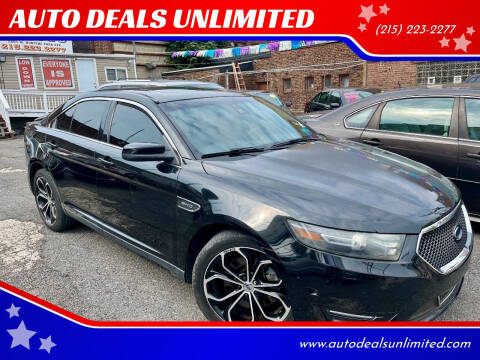 2013 Ford Taurus for sale at AUTO DEALS UNLIMITED in Philadelphia PA