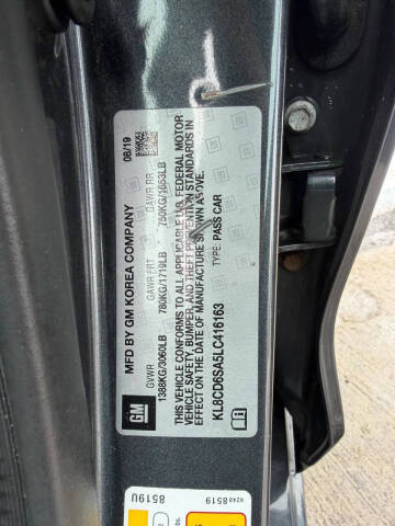 2020 Chevrolet Spark 1LT CVT