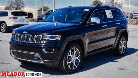 2022 Jeep Grand Cherokee WK for sale at Meador Dodge Chrysler Jeep RAM in Fort Worth TX