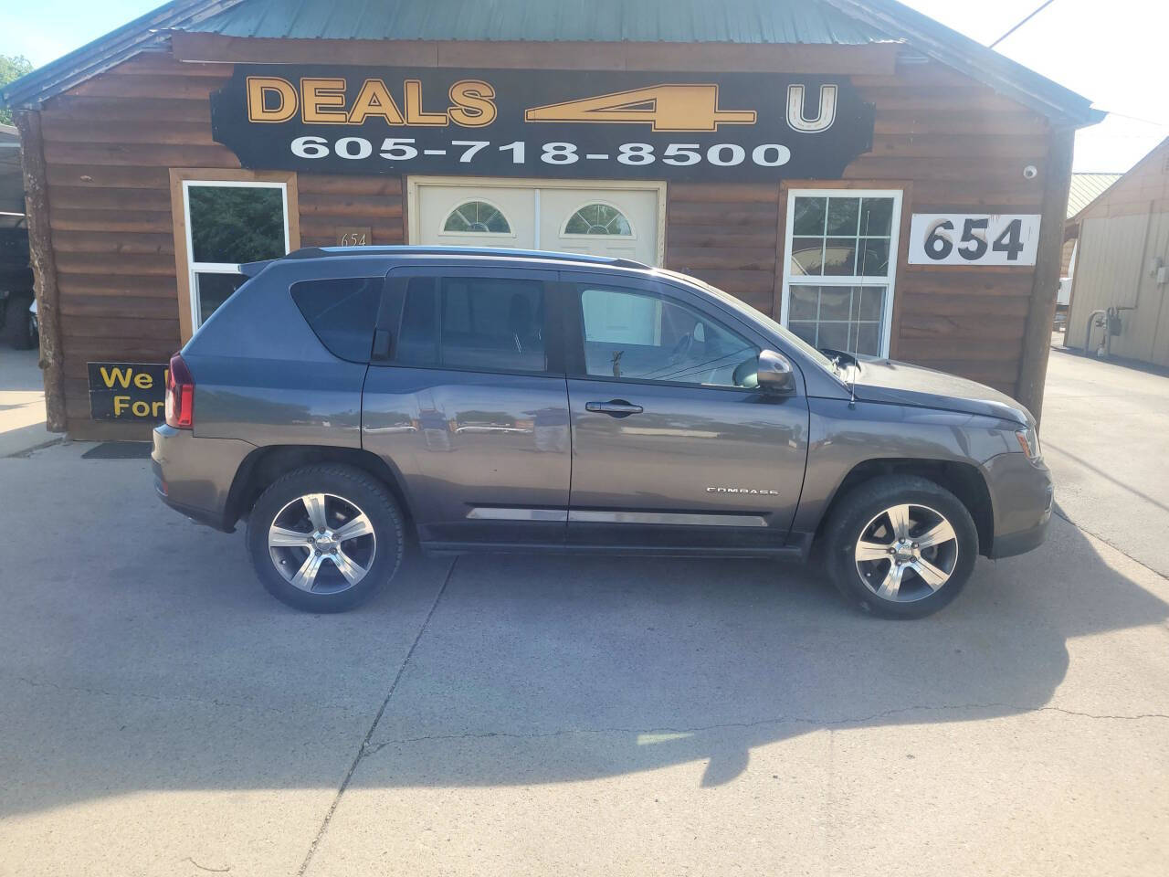 Gray 2016 Jeep Compass High Altitude 4x4 High Altitude 4dr SUV 2