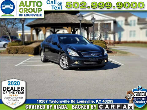 2013 Infiniti G37 Sedan for sale at Auto Group of Louisville in Louisville KY