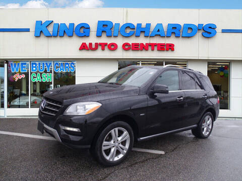 2012 Mercedes-Benz M-Class for sale at KING RICHARDS AUTO CENTER in East Providence RI